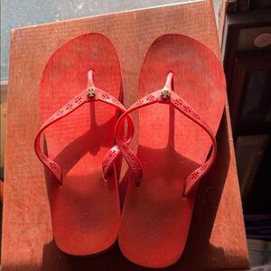 Red Flip-Flops- Well Loved